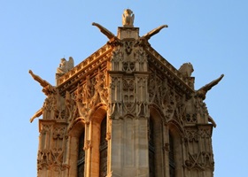 saint-jacques tower high definition image paris guidebook